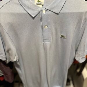 Lacoste Blue Polo Shirt Classic Style